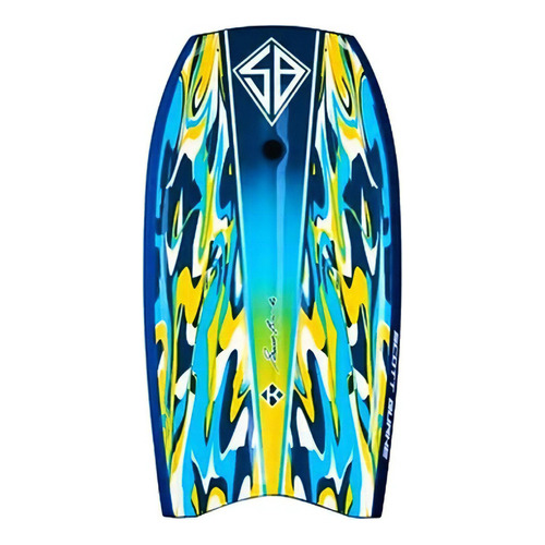 Tabla Bodyboard 42 Boogie Krypton Scott Burke Con Correa Color Azul