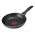 Batería T-fal A741s775 Family Cook De 6 Piezas Negra Color Negro