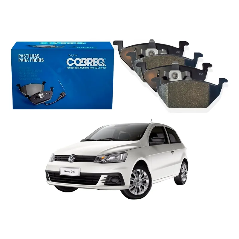 Pastilha Freio Dianteira Cobreq Gol G7 1.0 1.6 2016 A 2019