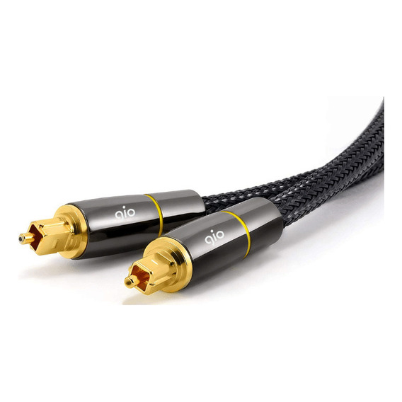 Gio Cable De Audio De Fibra Óptica Estéreo Digital 2m