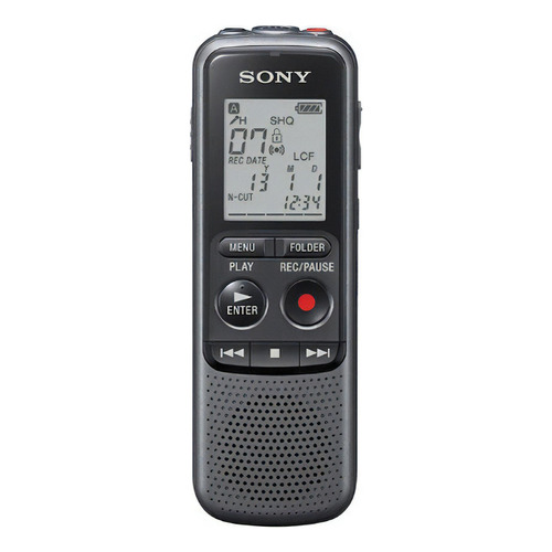 Sony Icd-px240 Stick De Grabación Digital Portátil De 4 Gb Color Negro
