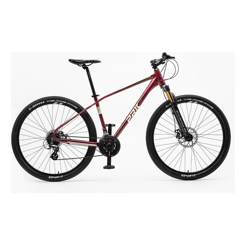 Mountain Bike Hurricane R29 24v  Color Bordeaux Tamaño Del Cuadro L (19.5)