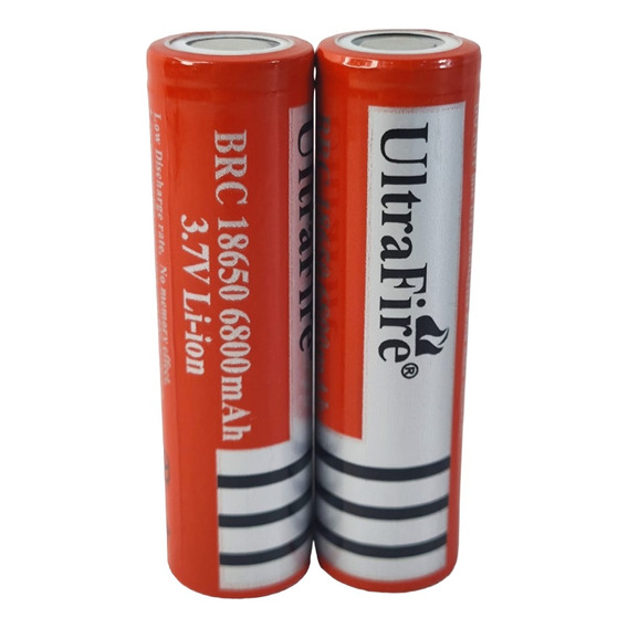 Combo X2 Baterias 18650 Cilindricas 3.7 Voltios Li-ion 