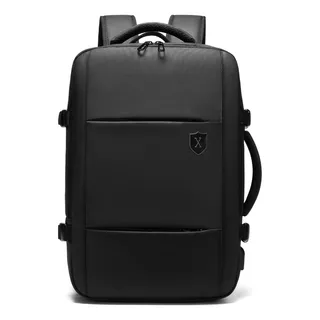 Mochila Maleta Para Viajes Impermeable 29l - 39l | Xclusive Color Negro Diseño De La Tela Liso