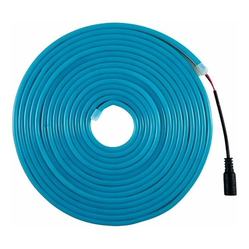 Neon Flex 5m 12v Sumergible Sin Fuente Colores Color De La Luz Azul Ice