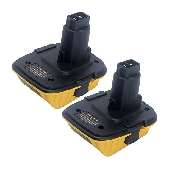 2 Repuestos Adaptador Dca1820 Para Dewalt De 18v A 20v