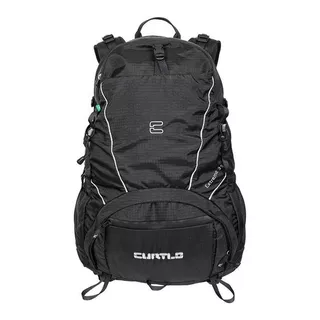 Mochila Extreme 35 Litros  Capa De Chuva Curtlo Cor Preto Desenho Do Tecido Ripstop