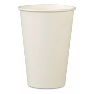 Copo Papel Para Cafe Branco 200ml Descartavel Com 100un