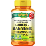 Cloreto De Magnésio P.a - 120 Caps - Unilife 800 Mg Vegano
