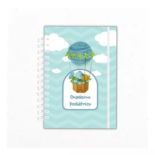 Cuaderno Control Pediátrico Niño (diseño Elefante)