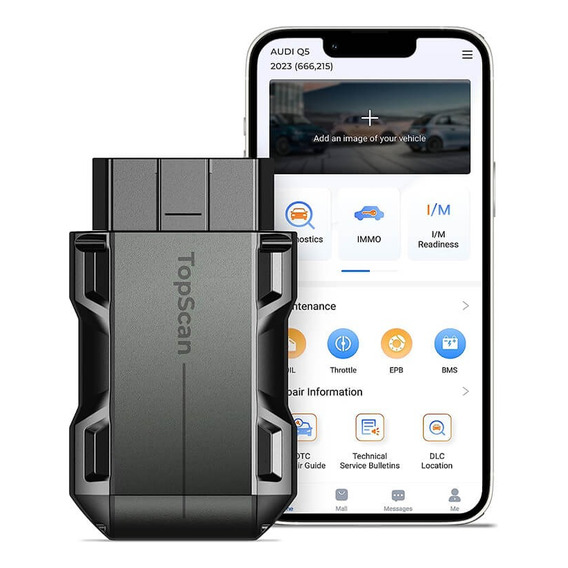 Escaner Automotriz Topscan Pro Topdon Ios Y Android