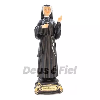 Imagem Santa Faustina 20 Cm - Resina