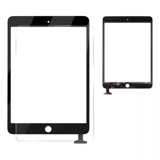 Digitalizador Táctil Para iPad Mini 1 iPad Mini 2 Negro