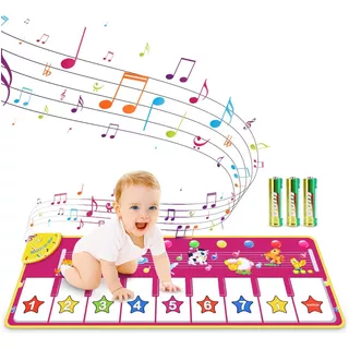 Alfombra Piano Musical Bebes Educativo 8 Melodias Animales 