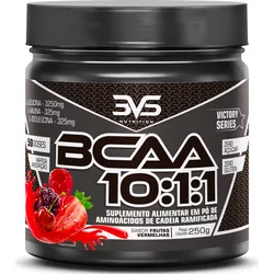 Bcaa Em Pó 10:1:1 Sabor: Frutas Vermelhas - Fórmula Exclusiva Ultra Concentrada Com 3900mg De Aminoácidos Por Dose - 250g no Mercado Livre com oferta e cupom de desconto