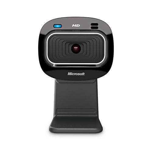 Cámara Web Microsoft Lifecam Hd-3000 Hd 30fps Color Negro