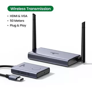 Transmissor De Video Wireless Sem Fio 50 Metros 5ghz