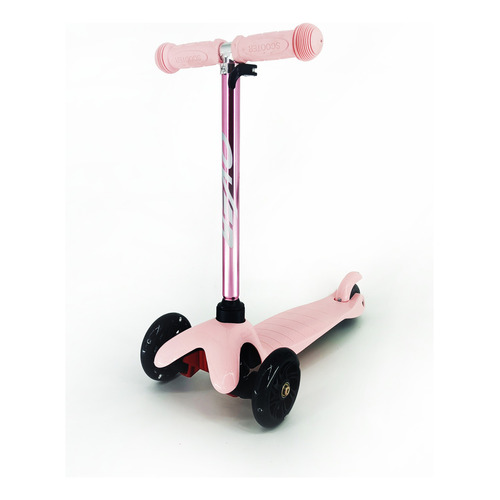 Monopatin Overtech Con Luces Led Infantil Niños Reforzado C. Color Rosa claro