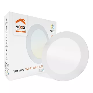 Nexxt Luz Led Inteligente Empotrable Wifi Blanco Cálido/frio