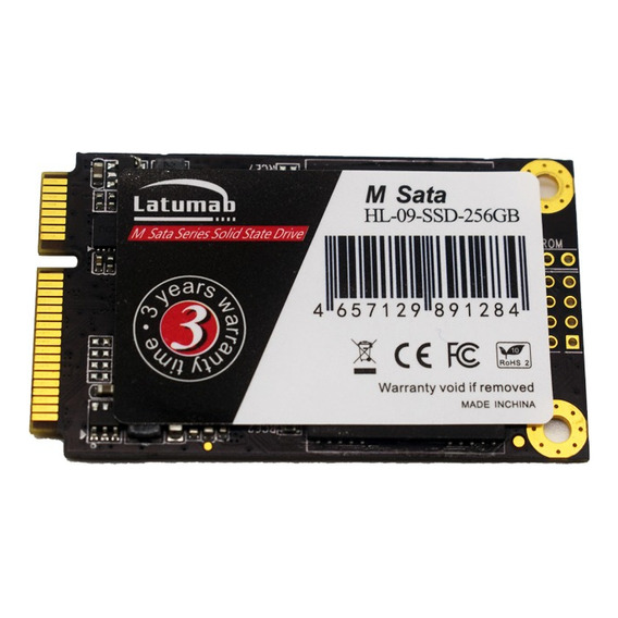 Disco De Estado Sólido Latumab Mini Sata 3 Portátil De 256gb