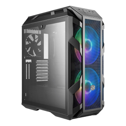 Gabinete Cooler Master Masterbox H500m Argb Vidrio Negro Color Gris Hierro