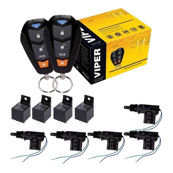 Alarma De Seguridad Automotriz Viper 3400v + Combo