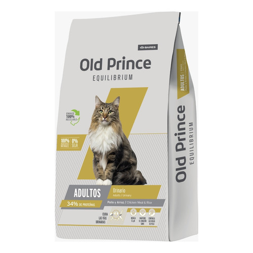 Old Prince Gato Adulto Urinary Care 7.5 Kg con Salsas
