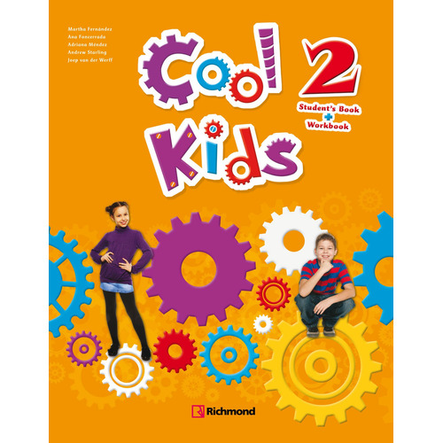 Cool Kid´s 2 - Student´s Book + Workbook, de Richmond. Editorial RICHMOND en inglés, 2015