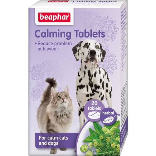 Calming Tablet Beaphar Para Perro/gato (20tabletas) Color Blanco