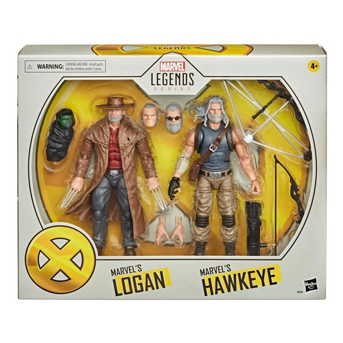 Figuras De Acción Marvel Legends Series Hawkeye Y Logan +3