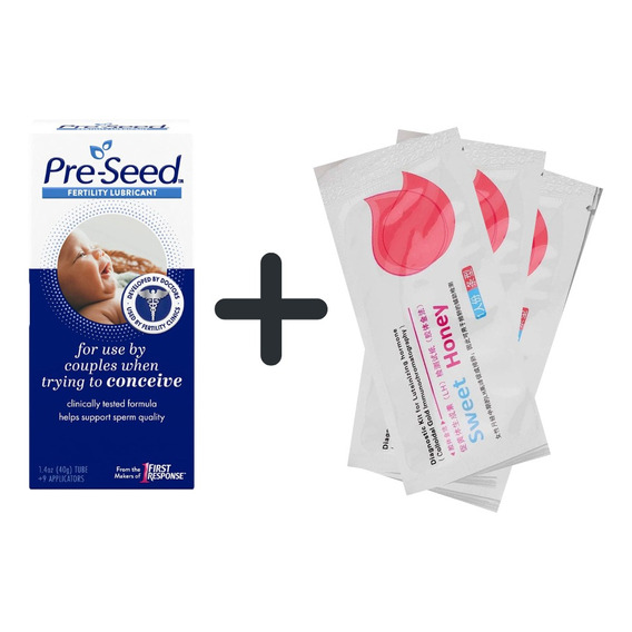 Kit Fertilidad. Pre Seed Lubricante + Pruebas De Ovulación