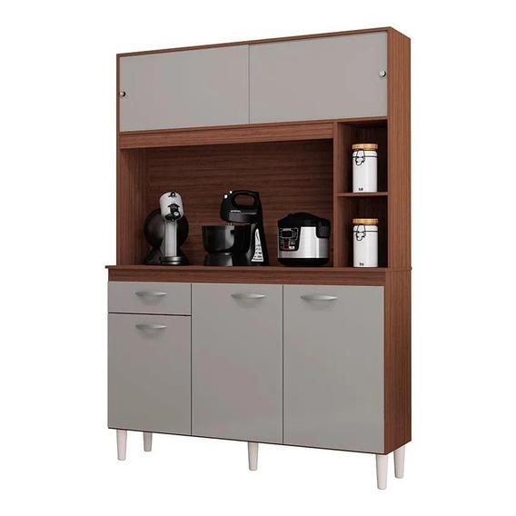 Muebles Cocina Alacena Armario Kit 5 Puertas Cajon 100% Mdf