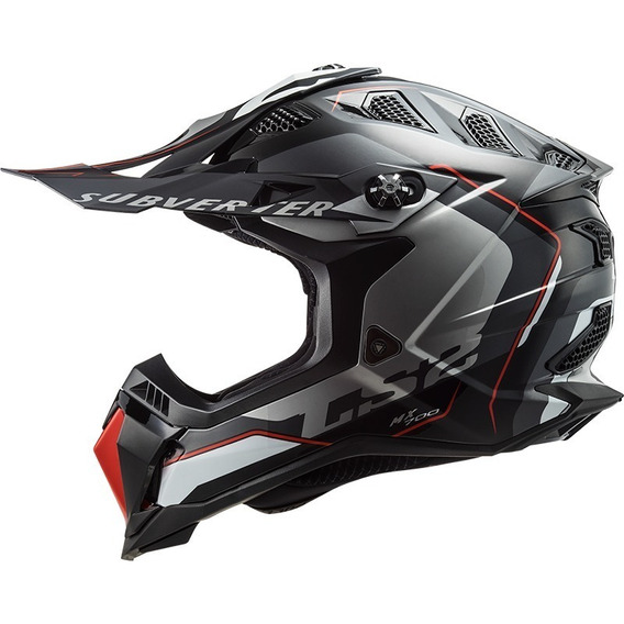 Casco Moto Mx Ls2 700 Subverter Evo Arched