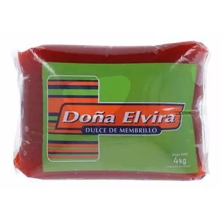 Dulce De Membrillo Doña Elvira X4 Kilos