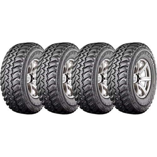 Kit de 4 neumáticos Bridgestone Dueler DUELER M/T 674 LT 225/70R17 110