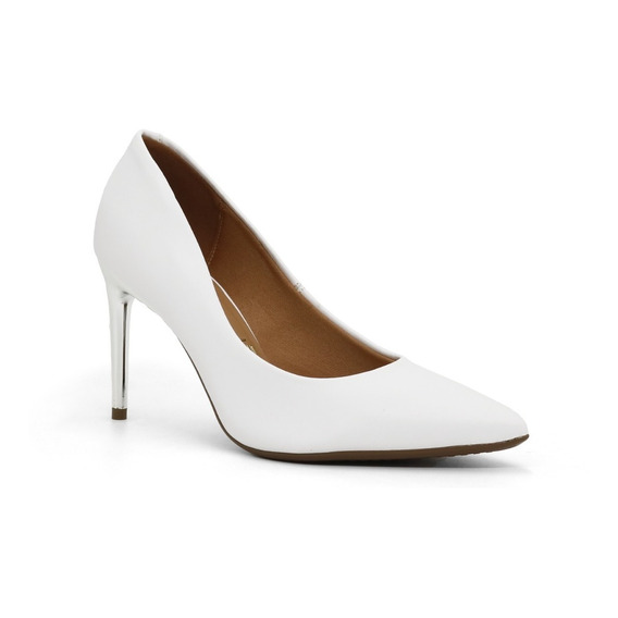 Zapatos De Dama  Stiletto  221344-200 Blanco.