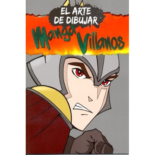 Arte De Dibujar Manga, El Villanos, De David Antram. Editorial Mirlo, Tapa Blanda En Español, 2016