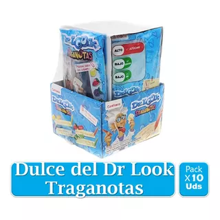 Dulce Del Dr Look Traganotas Juegos Sabores Surtidos X 10 Ud