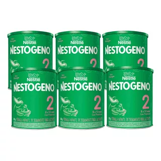 Kit Nestogeno 2 Nestlé (6 Latas De 800g)