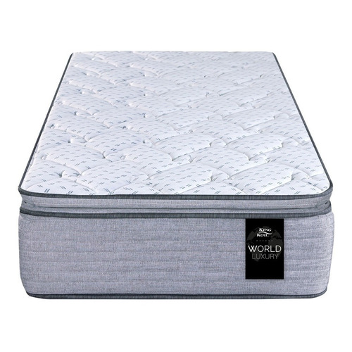 Colchón King Koil World Luxury Kensington - 100cm x 190cm x 30cm 1 1/2 Plazas de Resortes con Pillow Top