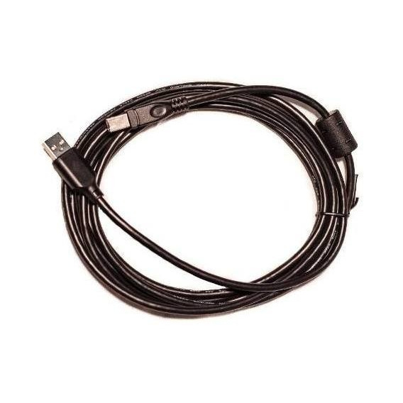 Cable Midi Usb A Usb De Tres Metros Parquer Color Negro