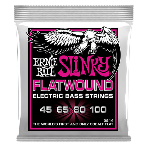 Encordado Para Bajo Eléctrico Flat Ernie Ball Super Slinky 2814 45-100