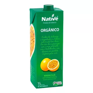 Néctar De Maracujá Orgânico Native 1 Litro