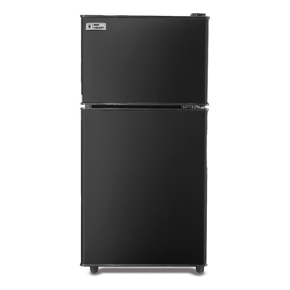 Refrigerador inverter frigobar Red Velvet BCD-76 negro con freezer 76L 120V