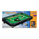 Juego Pool De Mesa 54 X 32 X 10 Cm El Duende Azul Full