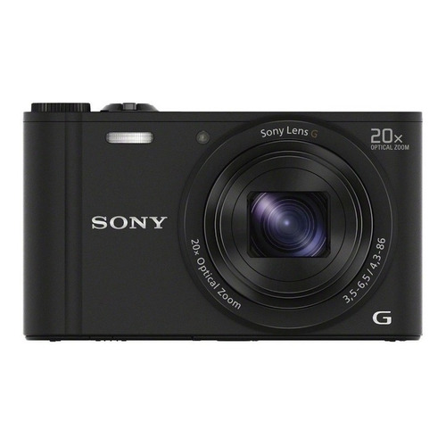 Camara Digital Sony Wx350 18.2mp 20x Zoom Full Hd Wi-fi Nfc Color Negro