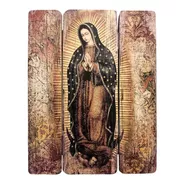 Cuadro Virgen Guadalupe Impresión Directa En Mdf 60x77cm
