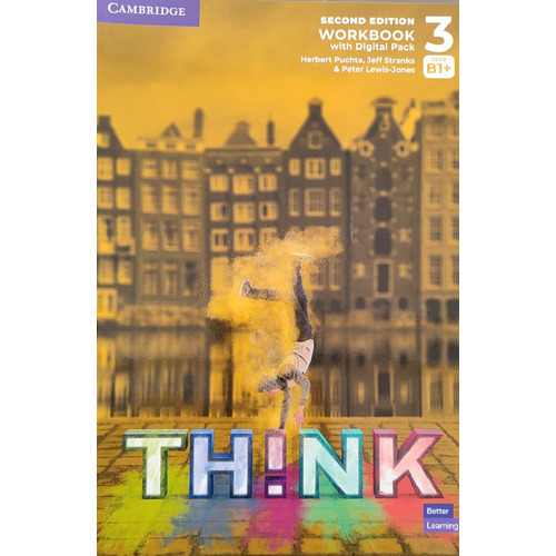 Think  Level 3 -  Workbook With Digital Pack   2nd Edition, De Puchta,herbert ; Stranks, Jeff. Editorial S/d En Inglés