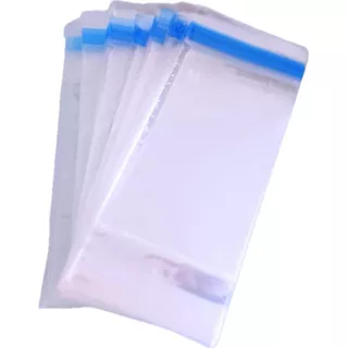 Embalagem Adesivada Transparente Solapa C/furo 10x15-1000 Un