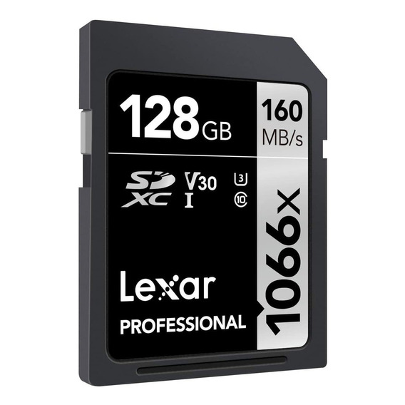 Lexar Tarjeta Memoria Entera Sd Xc 128gb 1066x 160 Mbs U3 4k